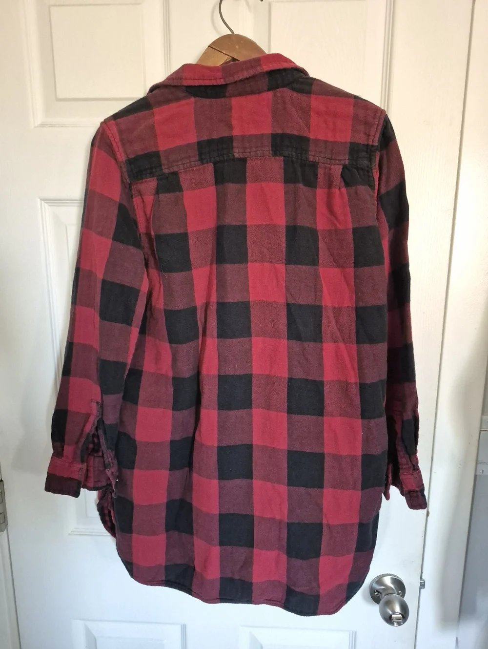 Joe Fresh Buffalo Plaid Flannel Shirt - Picture 7 of 7